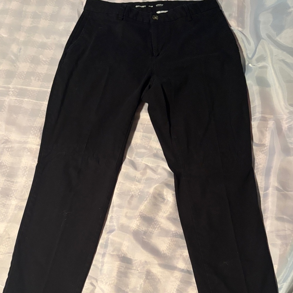 Old Navy Men's Black Chinos